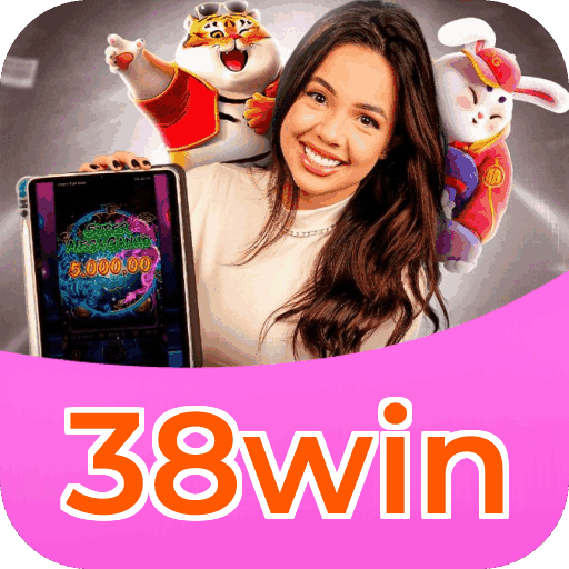 Plataforma 38win mostrando interface moderna, jogos certificados e recursos de segurança licenciados